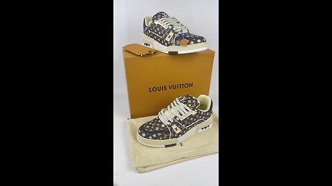 Louis Vuitton Trainer Mocha Multicoloured.