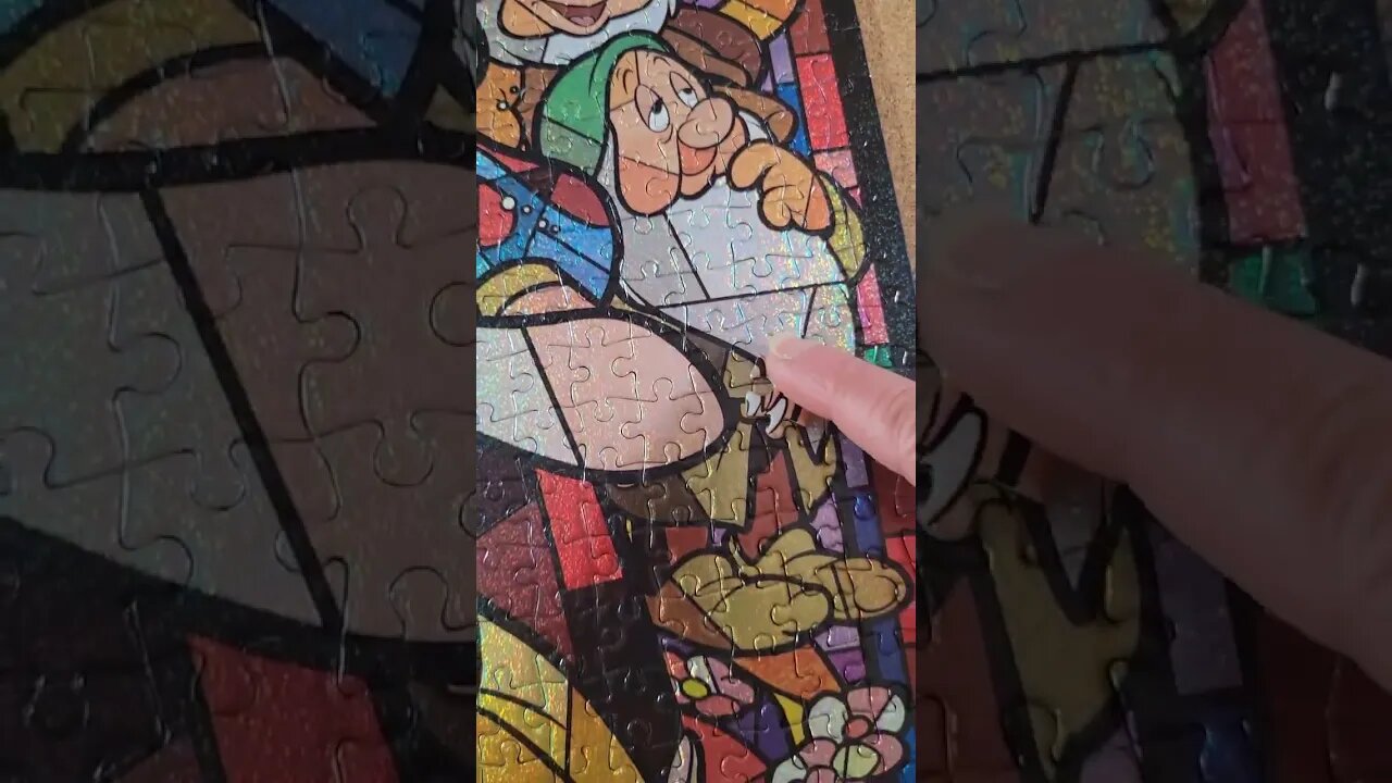 Whose Grumpy eyes are these? #grumpy #snowwhite #disney #puzzle #shorts