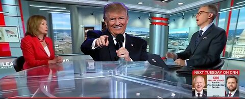 Nancy Gets Angry At CNN For Playing Trump Clip Saying Kamala Is Worse Than Biden