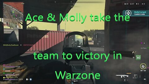 Ace and Molly Crumpet take the team to Victory in Warzone