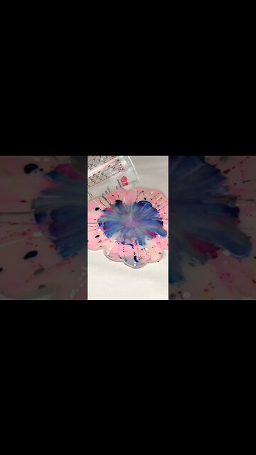 Alcohol Ink and Resin Bowl