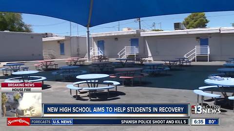 New school helps students battling drug addiction