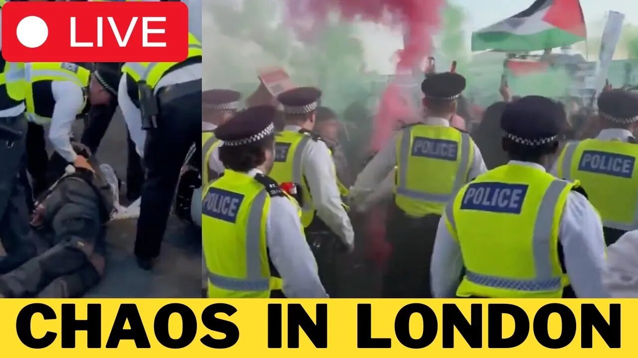 🚨 LIVE: Hamas Supporters TARGET Innocent Londoners