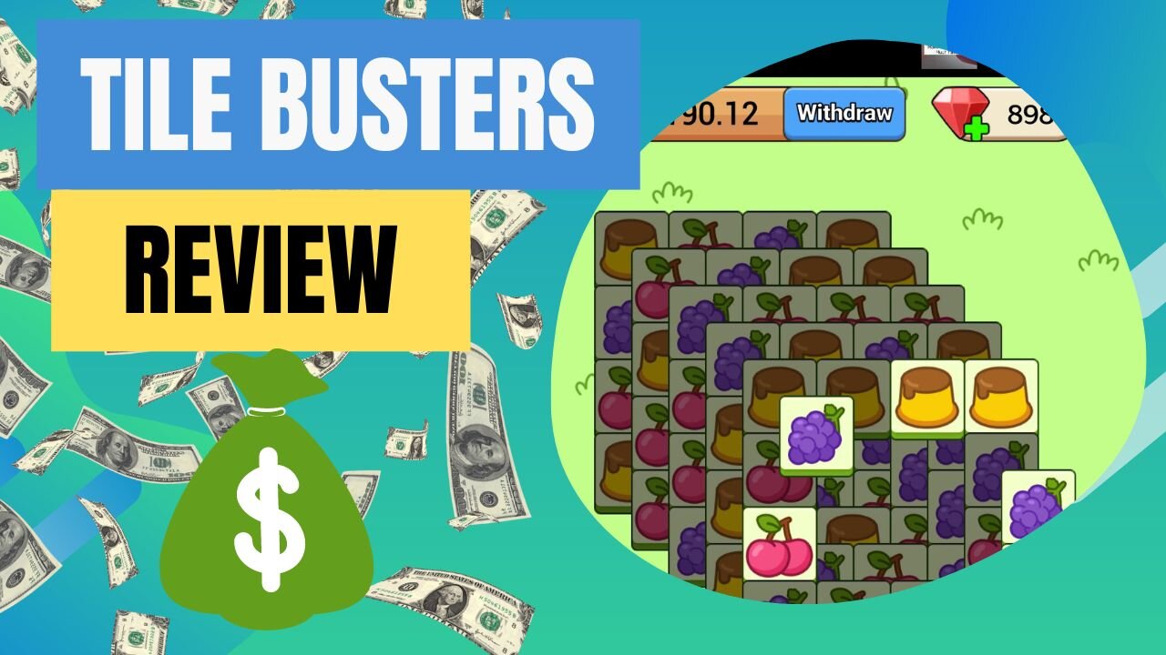 Tile Busters Review: Is This App Legit? Can You Cash Out $500?
