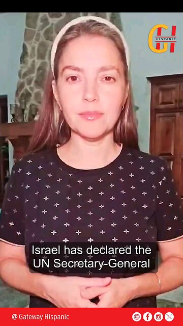 Israel Declara A Antonio Gutierres Persona Non-Grata