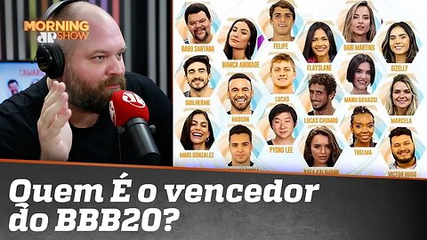 Chico Barney diz quem É o vencedor do BBB20, que mal começou