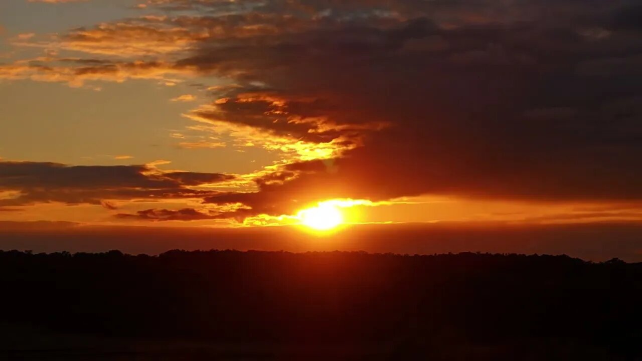 A Glorious Cloudy Sunset