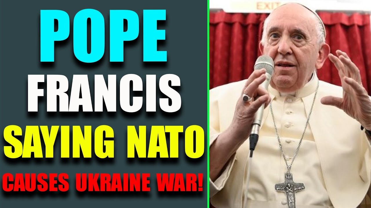 HOTTEST NEWS OF TODAY: POPE FRANCIS JUST DROPS SHOCKING INTEL! UPDATE MAY 5, 2022 - TRUMP NEWS