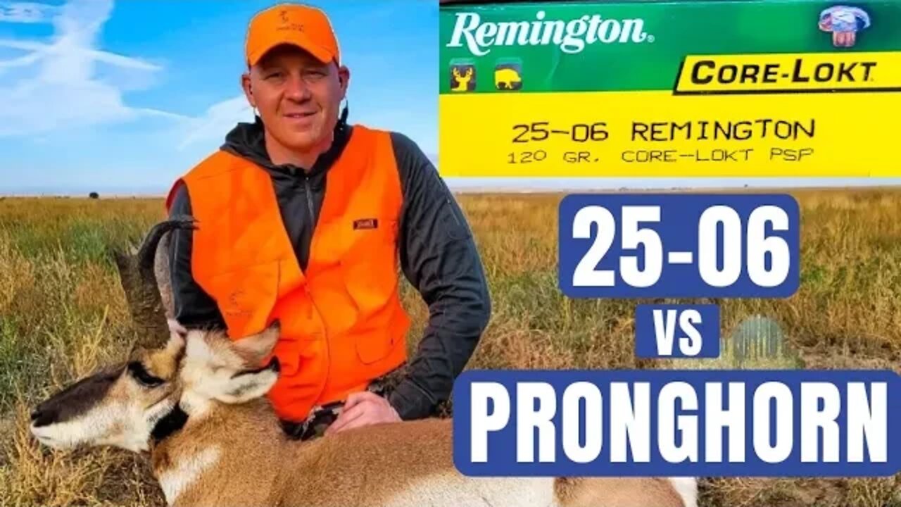 25-06 Remington vs Pronghorn