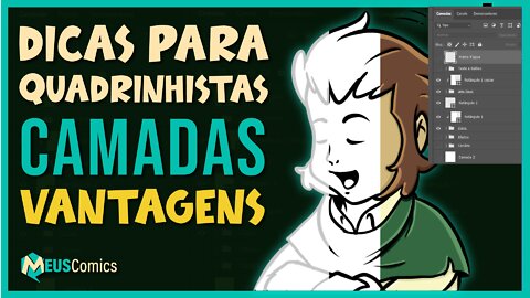 Dicas para Quadrinistas | Camadas | Vantagens