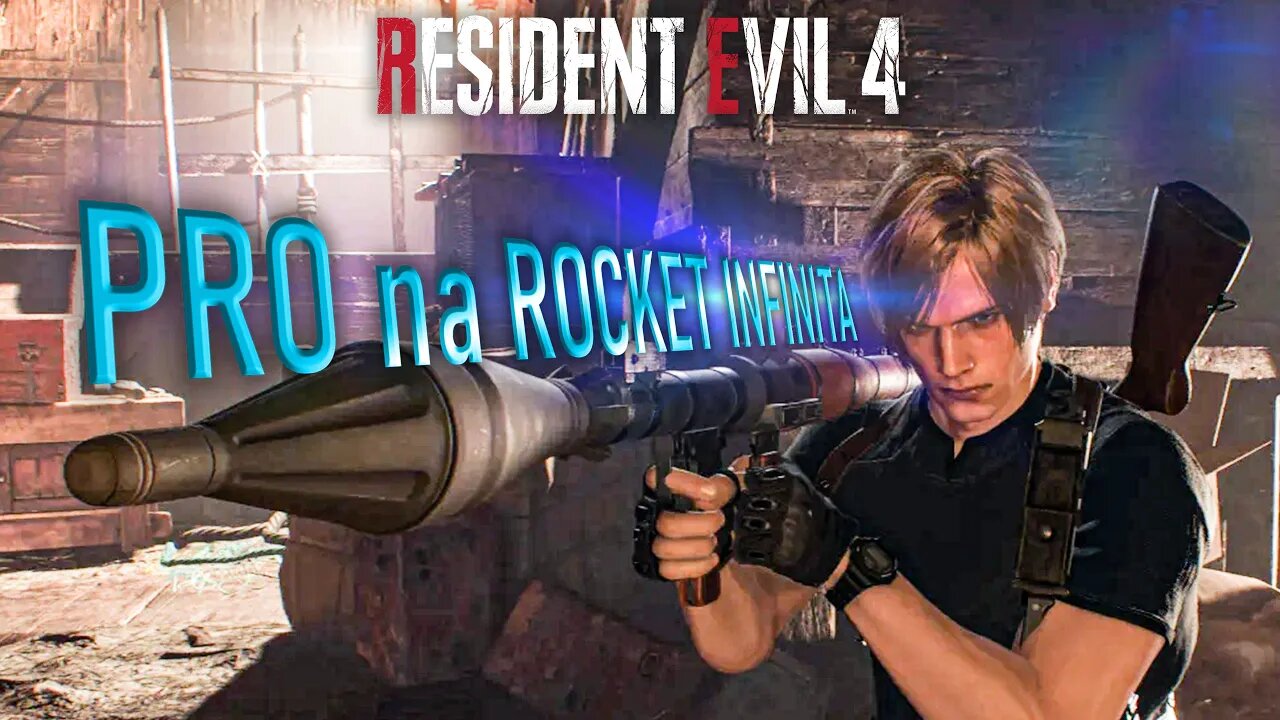 RESIDENT EVIL 4 REMAKE - MODO PRO na ROCKET LAUNCHER INFINITA