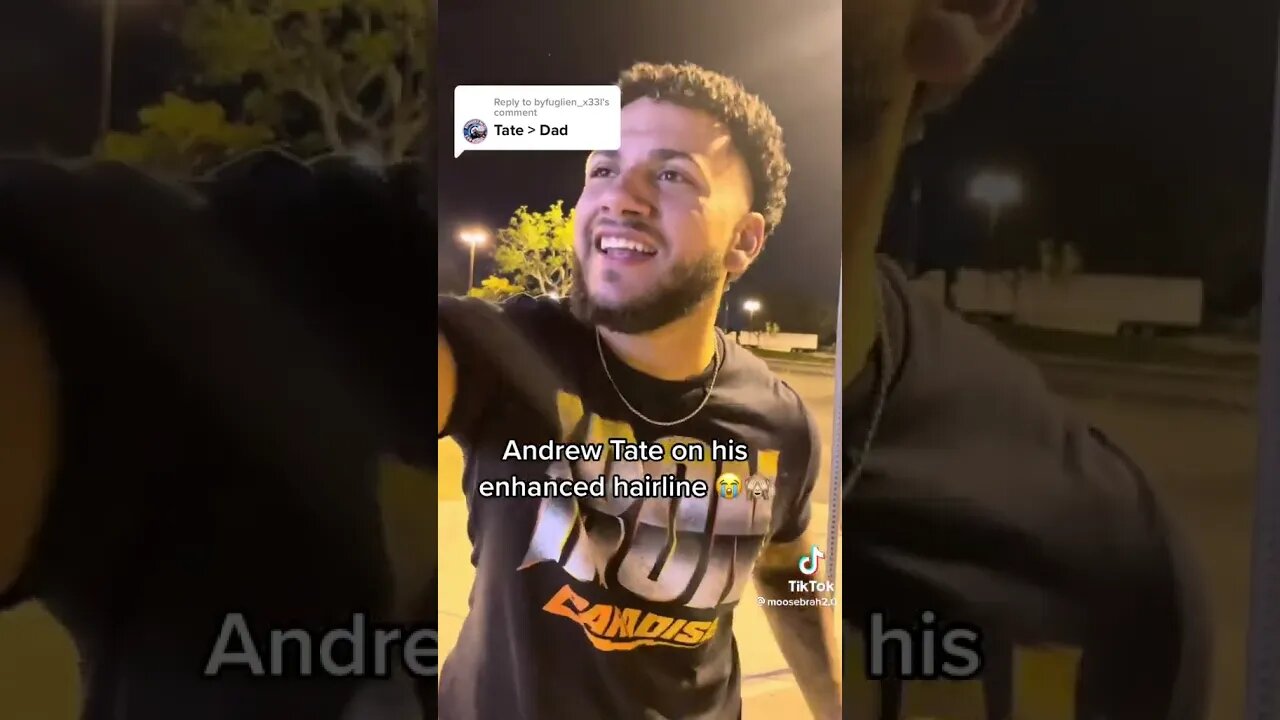 ANDREW TATE TAKE ON HIS HAIRLINE