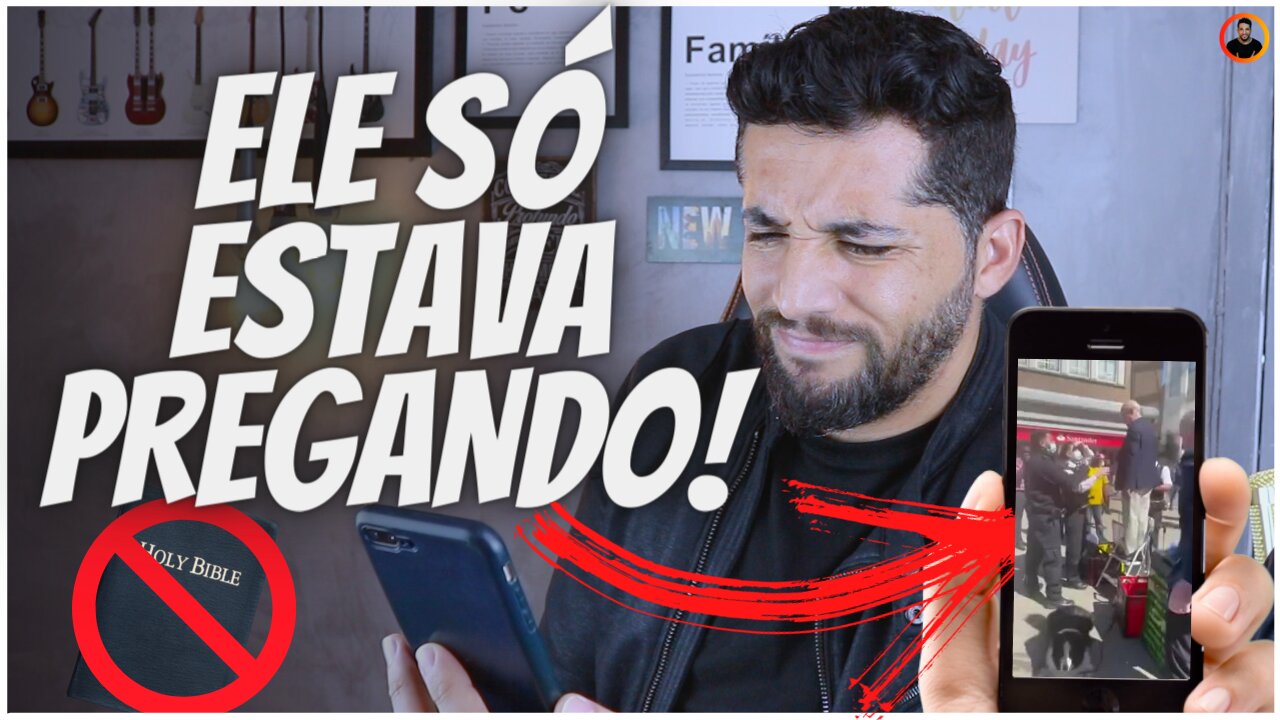 TODO CRISTÃO DEVE VER ISSO! O PASTOR SÓ ESTAVA PREGANDO!