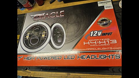 Review: Unboxing of Oracle LED 7" Headlight Kit