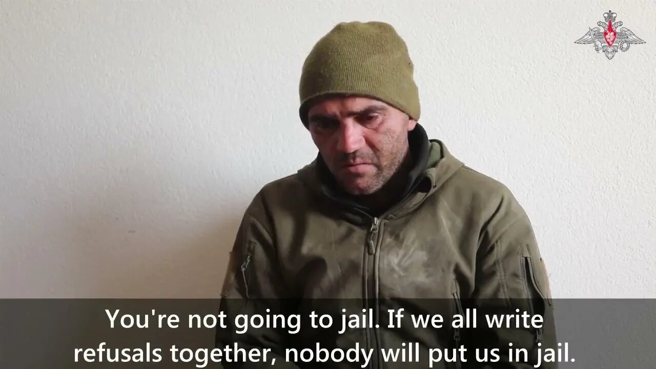 Captured Ukrainian serviceman calls on all his compatriots to lay down their arms