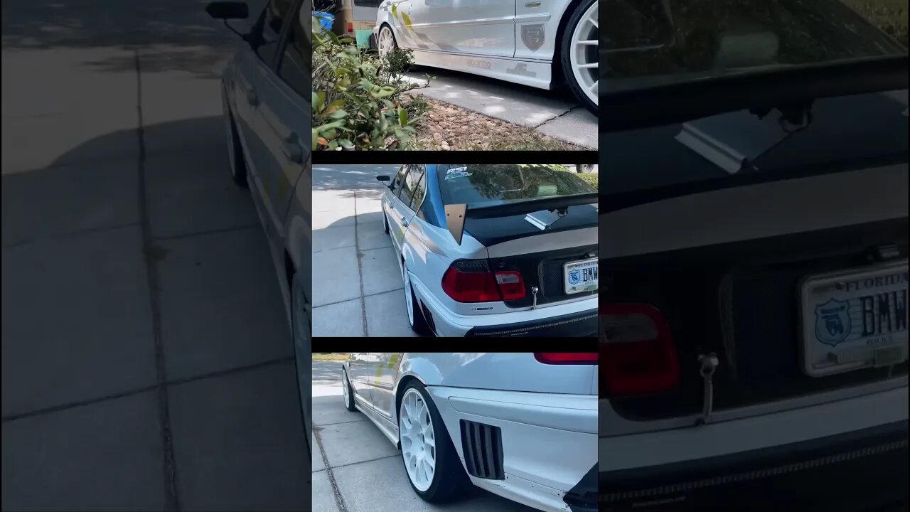 Short clips of dirty to clean Project BMW ￼ transformation