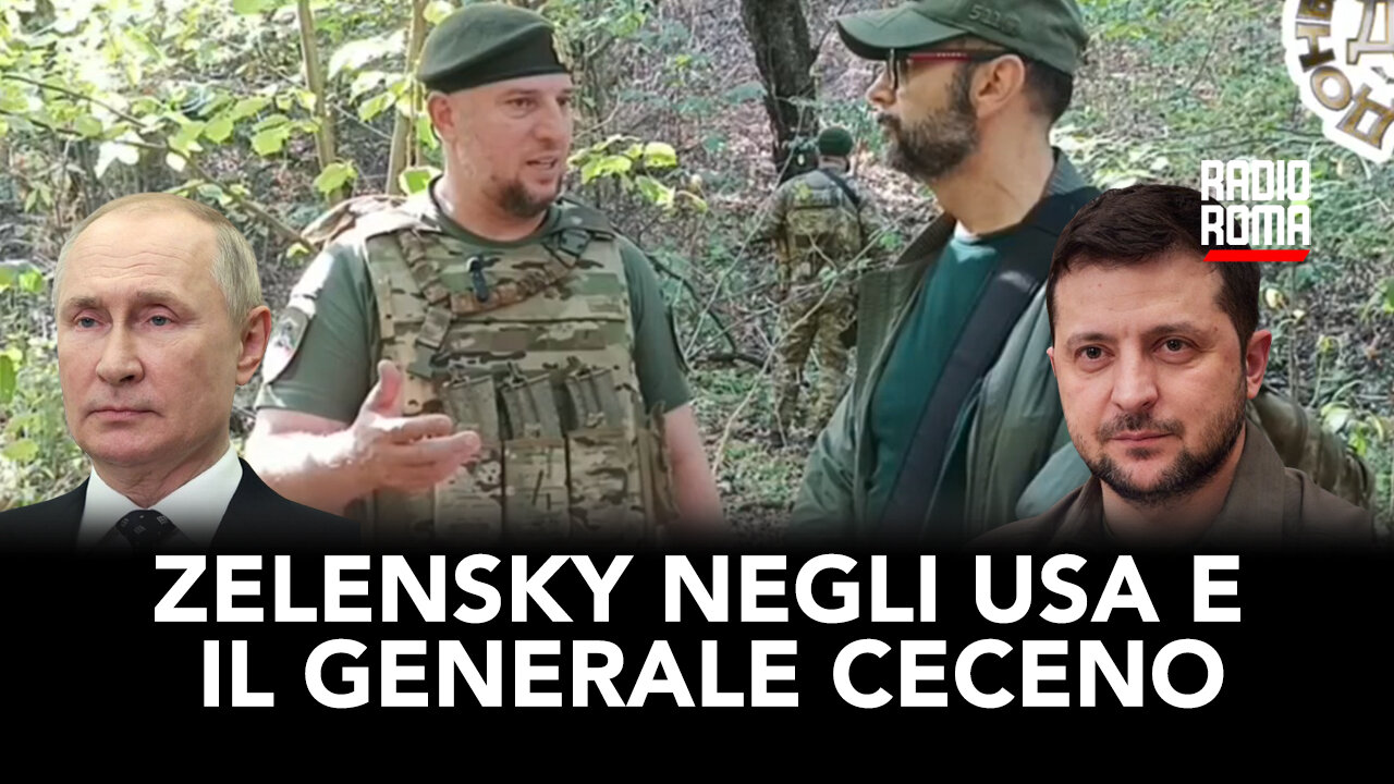 ZELENSKY NEGLI USA E LE PAROLE DEL GENERALE CECENO (Con Vincenzo Lorusso)