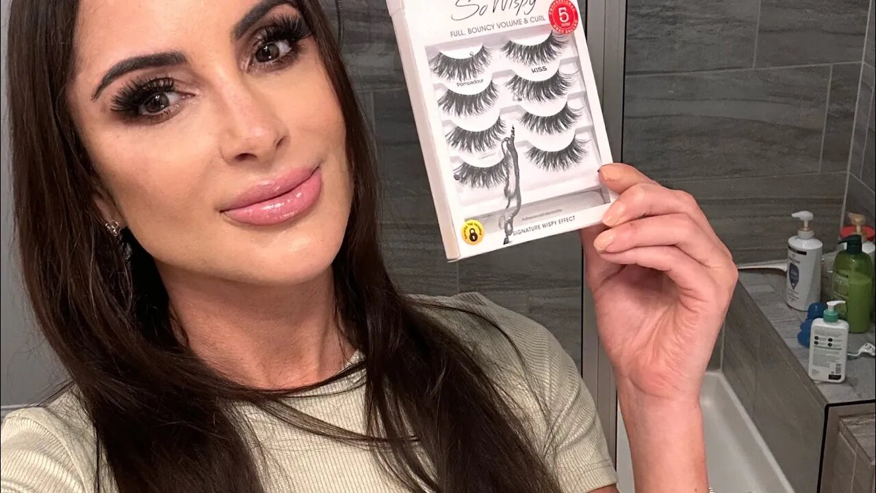 How to apply False Eye Lashes | So Whispy