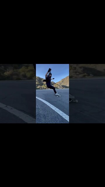 Scrubbin’ #longboarding