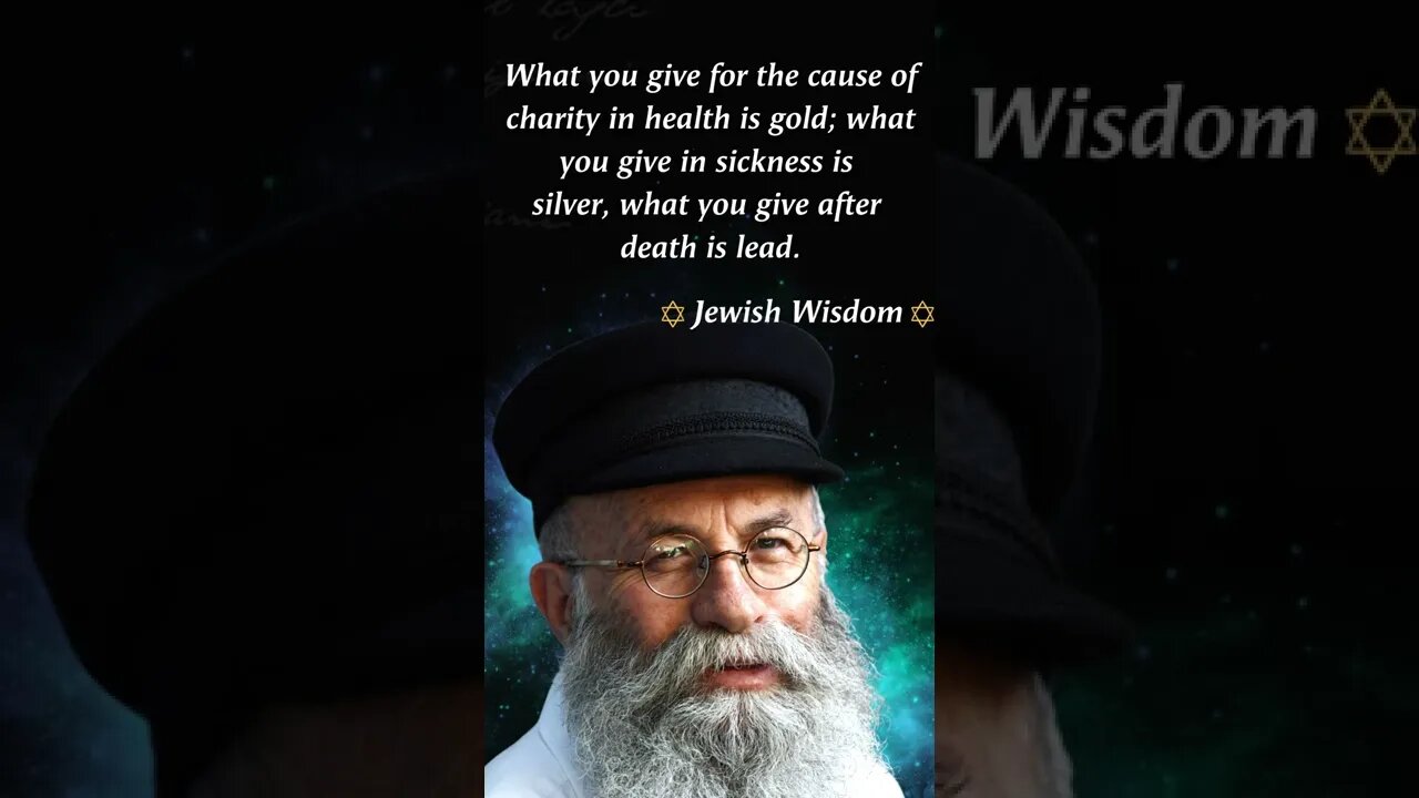 Jewish Proverbs #shorts l Part 2