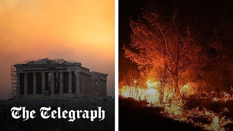 Greece orders evacuations near Athens as wildfires rage