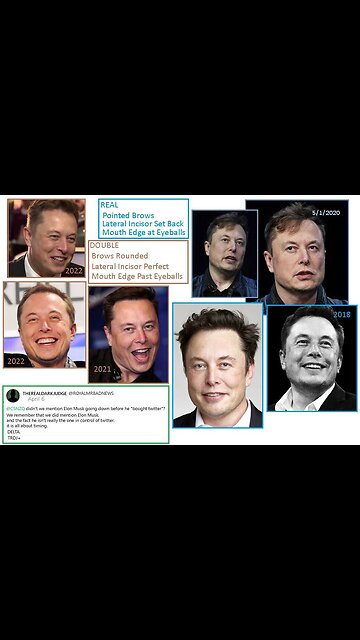 Elon Musk's White Hat Double Caught Wearing Skinmask (2022)