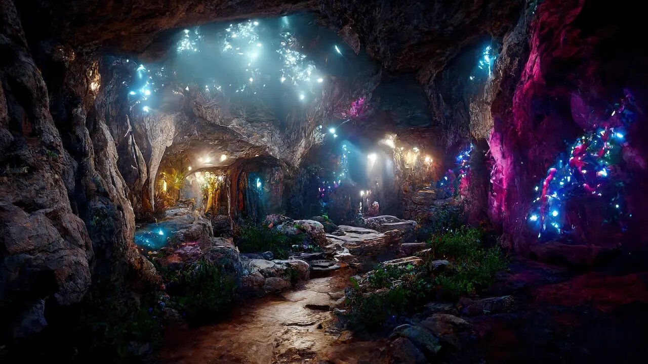 Spooky Music - Night in Mineral Cave | Dark, Mystery
