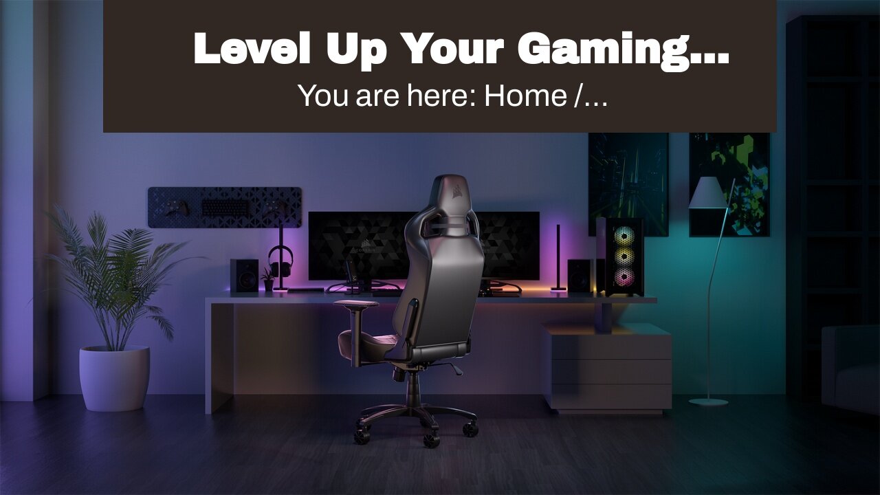 Level Up Your Gaming Experience: Uncover the Ultimate Comfort and Style of Leather Gaming Chair...