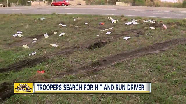 Troopers search for driver in fatal hit-and-run crash on U.S. 301