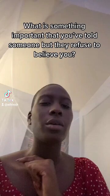 Important, but not believed