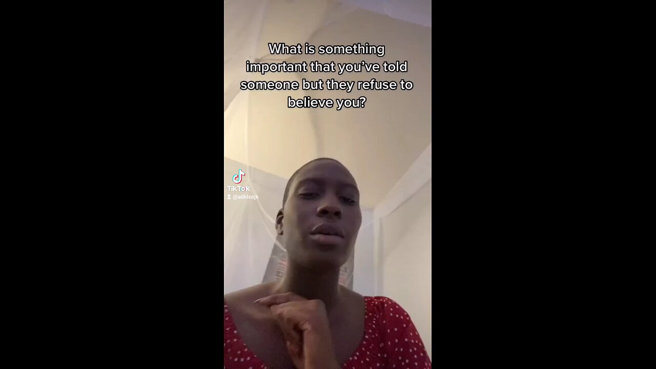 Important, but not believed