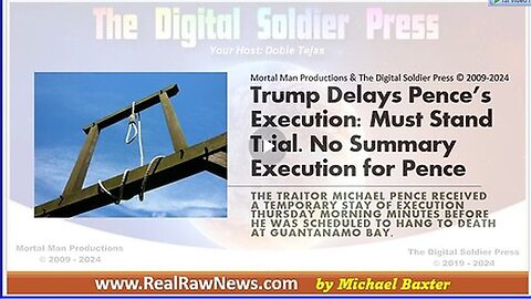 Trump Delays Pence's Execution- Must Stand Trial - Dec 14