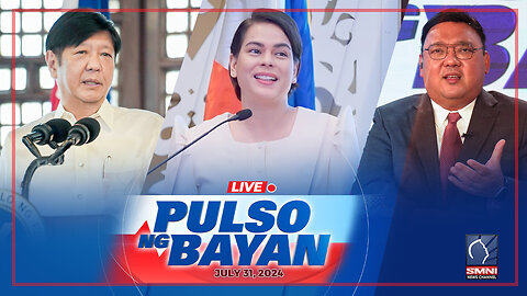 LIVE: Pulso ng Bayan kasama sina Atty. Harry Roque, Admar Vilando at Jade Calabroso | July 31, 2024