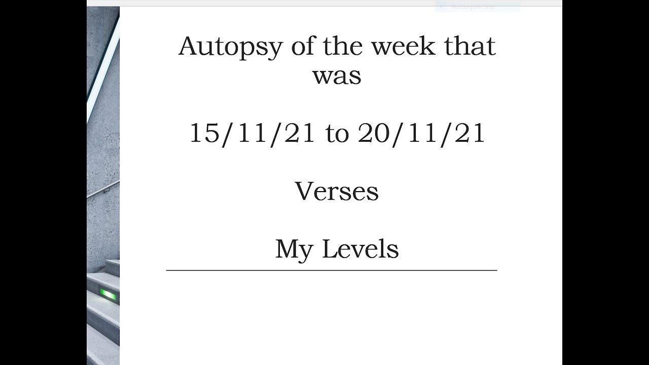 Ep 025 Autopsy of last weeks levels