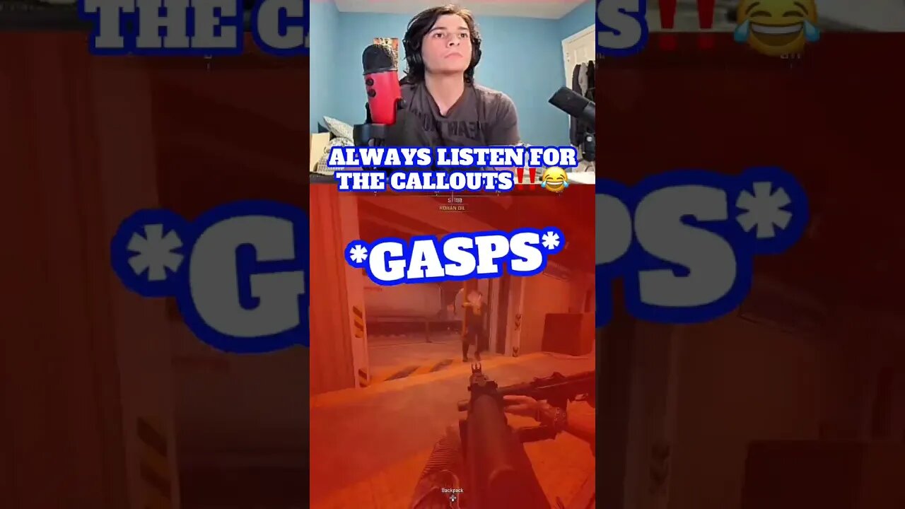 Why You Should ALWAYS Listen To Callouts…😂 | #shorts #warzone #gaming #funny