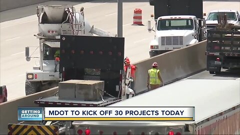 MDOT to kick off 30 projects today
