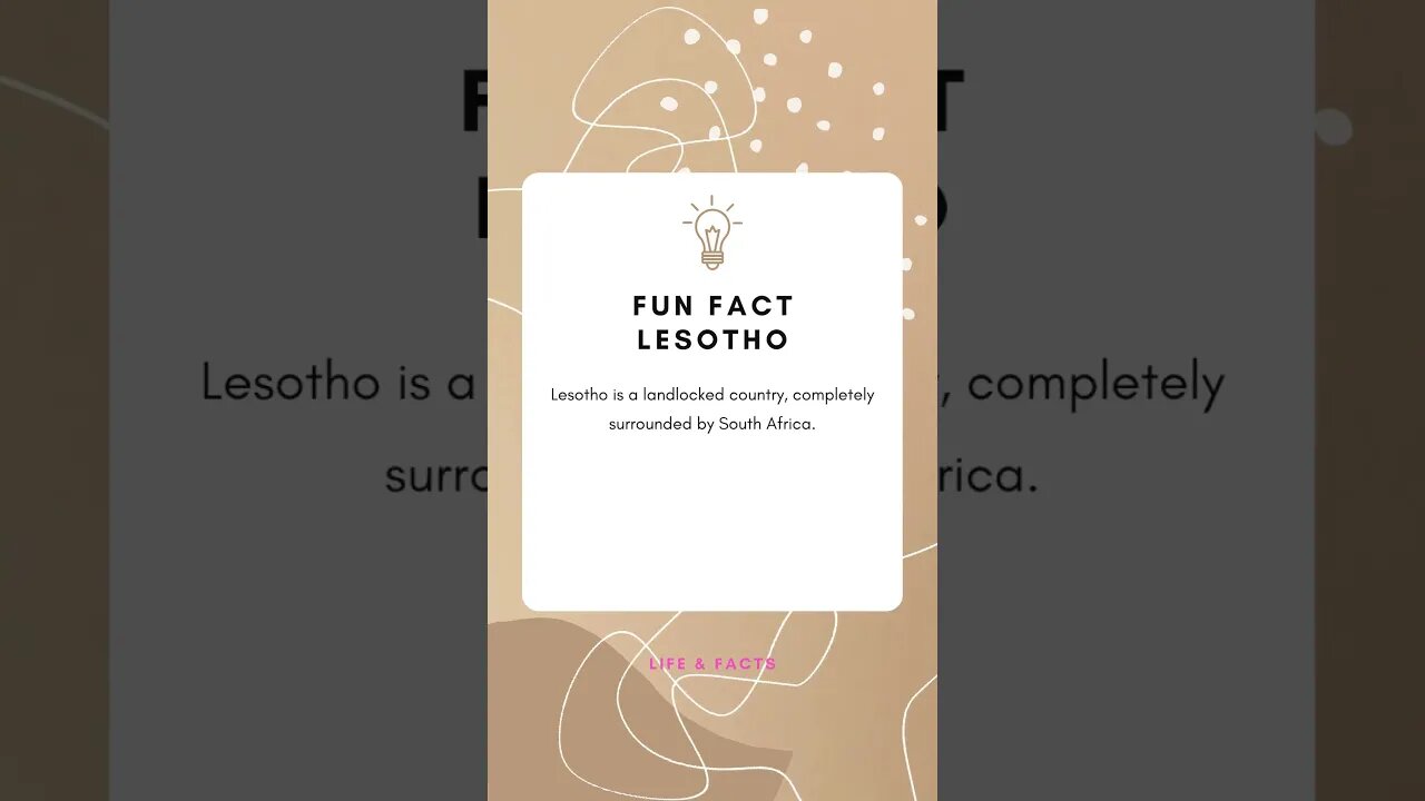 Fun Facts Lesotho