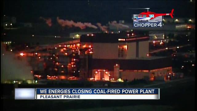 We Energies closing 150-employee Pleasant Prairie plant