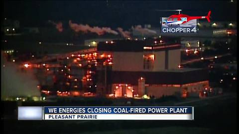 We Energies closing 150-employee Pleasant Prairie plant