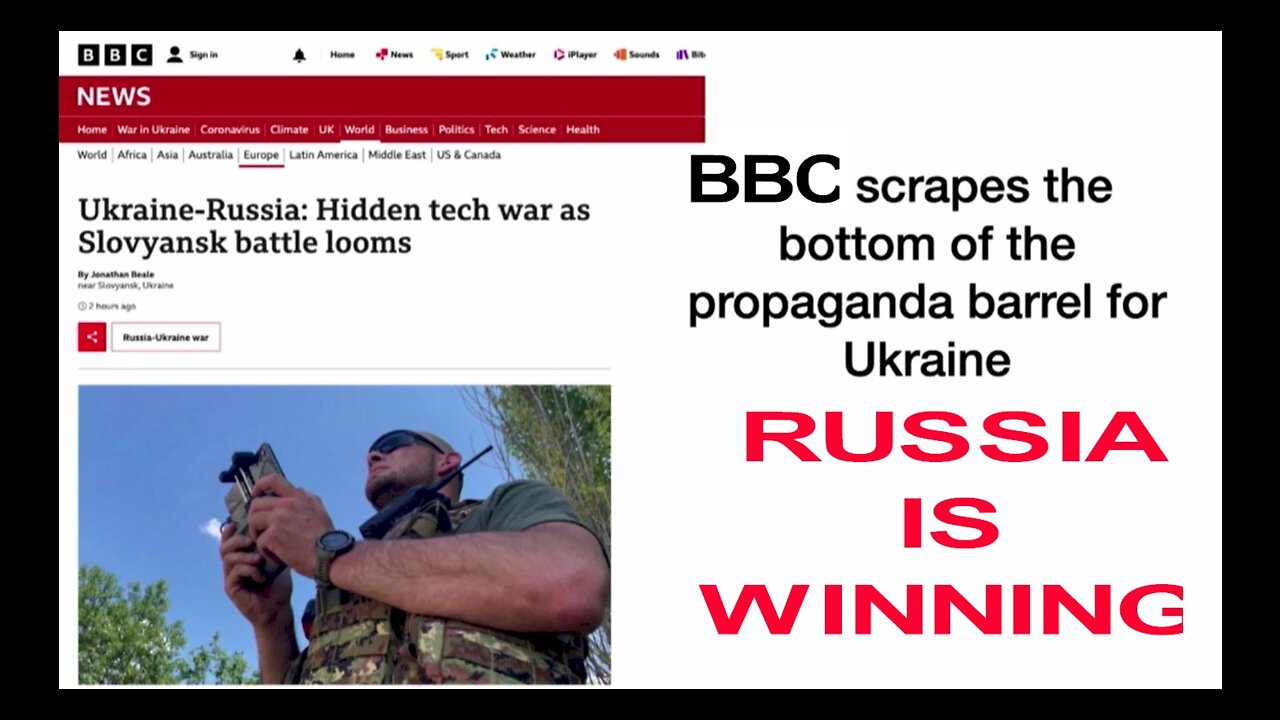 BBC Pushing For Maximum War In Ukraine.