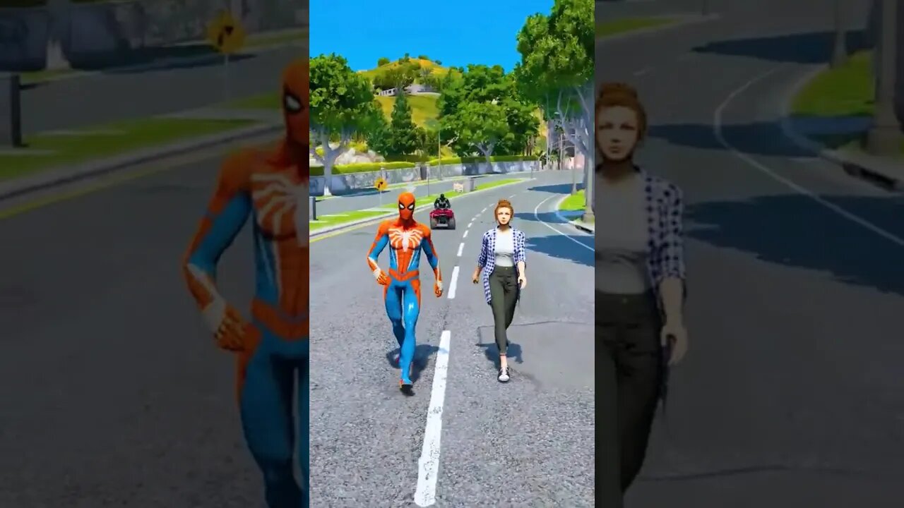 GTA sepider man #youtubevideo #gta #spiderman