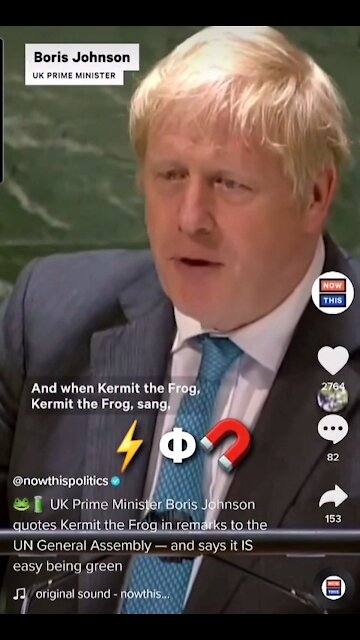 Boris Johnson - Pepe com? 😆