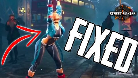 I Fixed The Sexist Cammy Stretch Pose | SF6