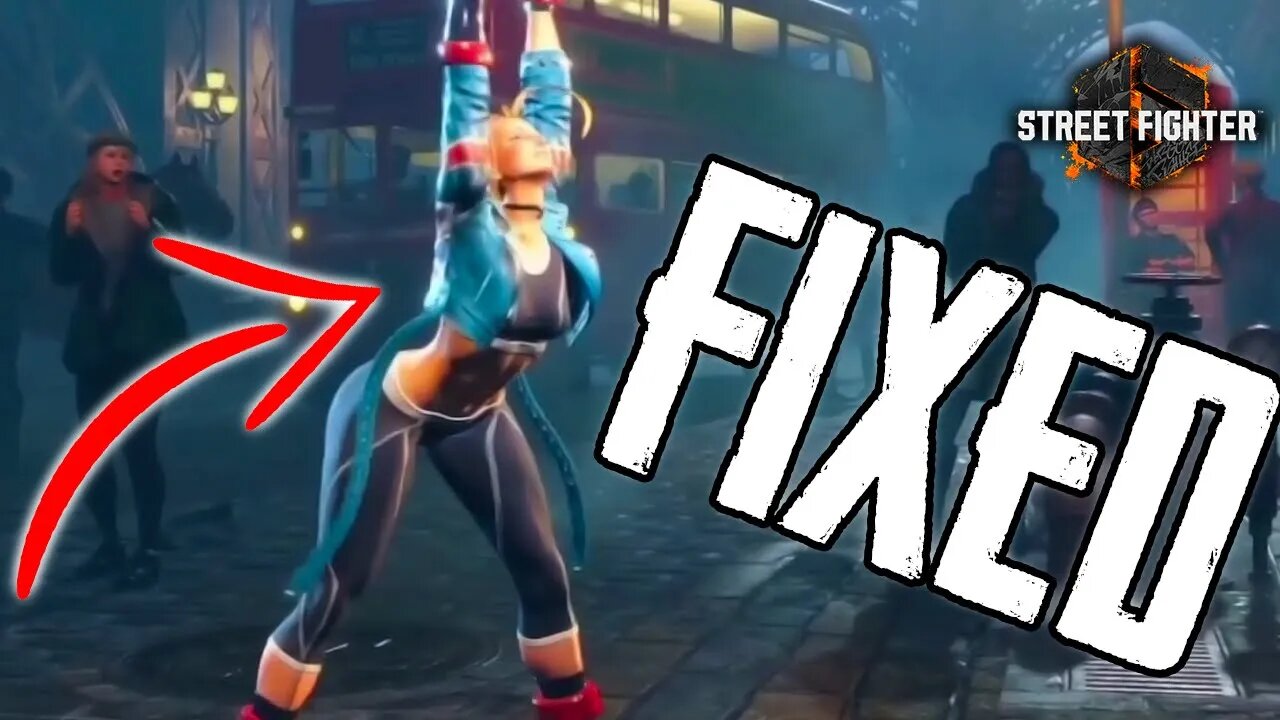 I Fixed The Sexist Cammy Stretch Pose | SF6