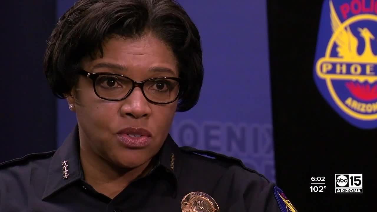 Phoenix Police Chief has ‘no idea’ about Brady list system