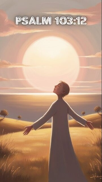 Psalm 103:12- As far as the east is from the west, so far has he removed our transgressions from us.