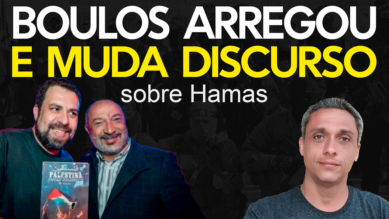 Boulos arregou e teve que mudar discurso sobre Hamas - Tudo por uma prefeitura