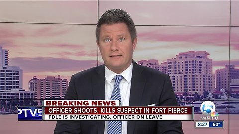 Officer-involved shooting in Fort Pierce