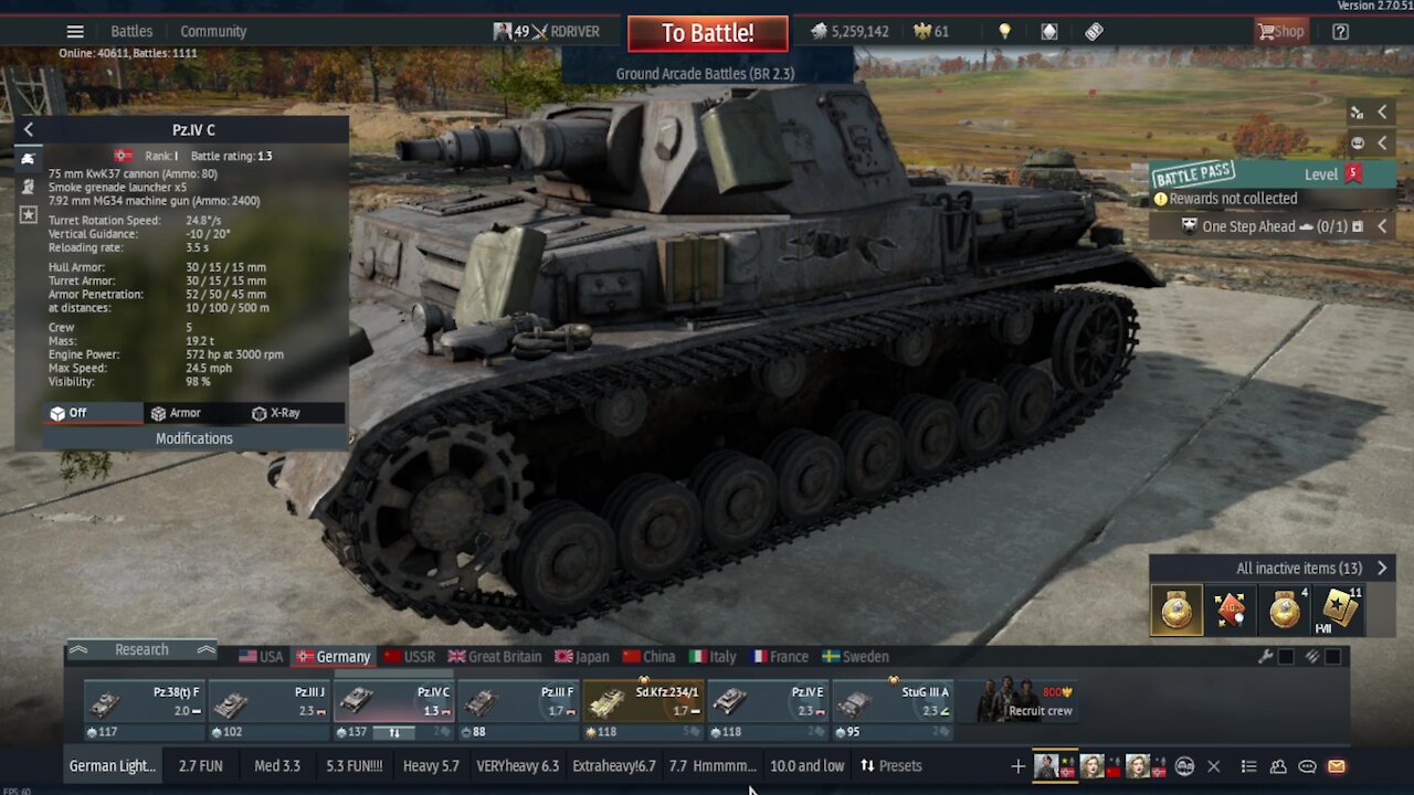 WAR THUNDER THE SECRET WEAPON OF 1.3!