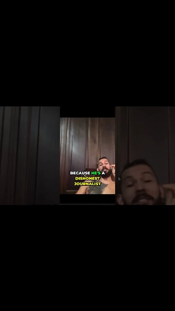 Politician Demands Video Evidence to Expose Journalist's Lies